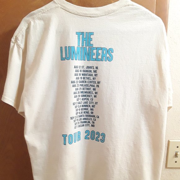 The Lumineers 2023 Tour T Shirt - Picture 2 of 6